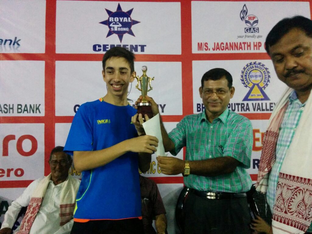 2015 Assam Junior State Championships - Orijit Wins Double Crown