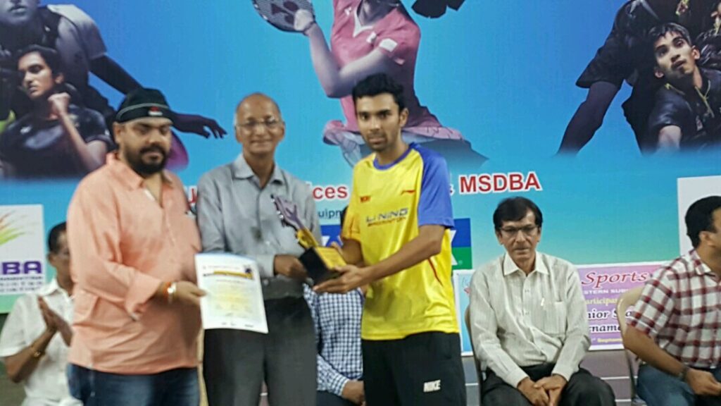 2016 2nd Maharashtra Senior State Selection - Abhishek Kulkarni Wins Mens Singles Title