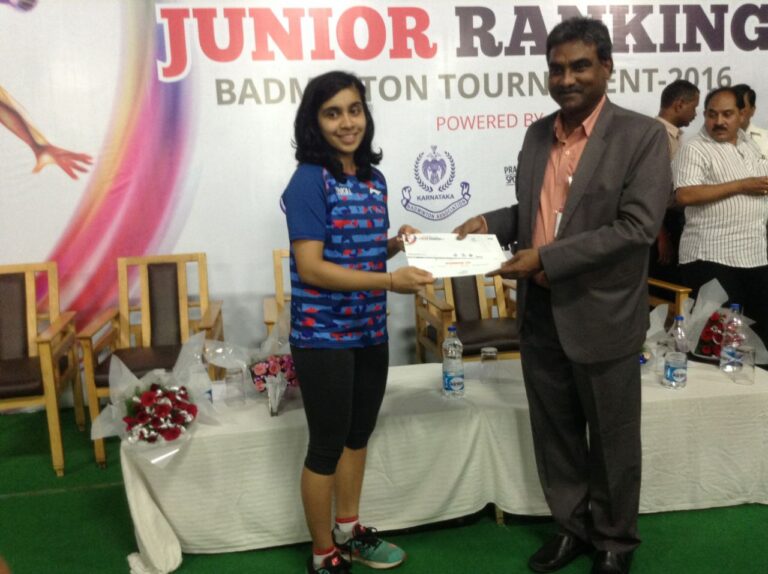 2016 Purva is Runner Up in Under 17 at All India at Bangalore