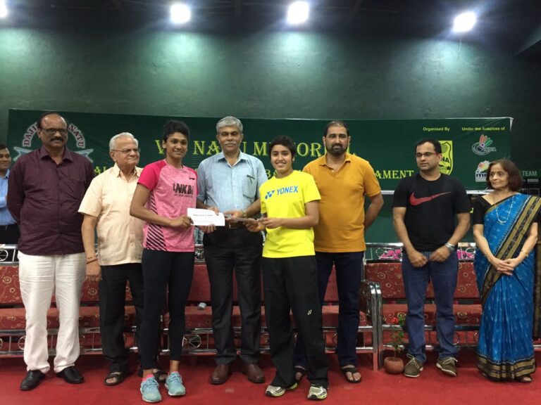 2017 All India Senior @ Pune – Sanyogita Wins Womens Doubles Title