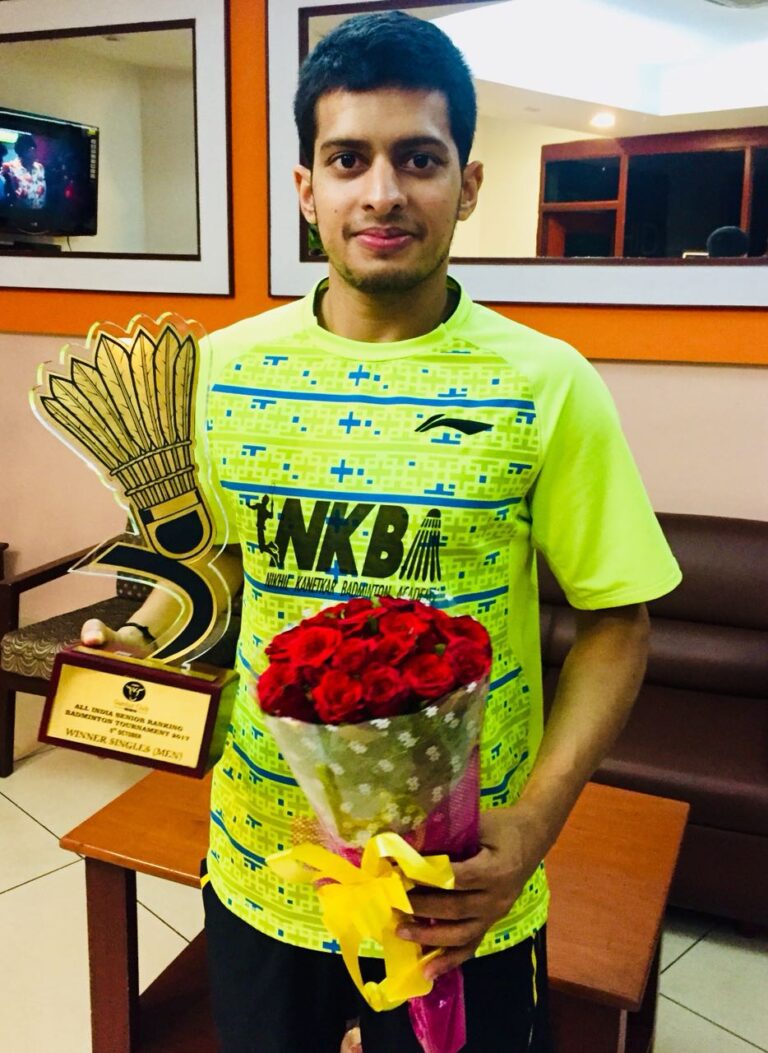 2017 All India Senior at Guntur – Pratul Wins Mens Singles Title