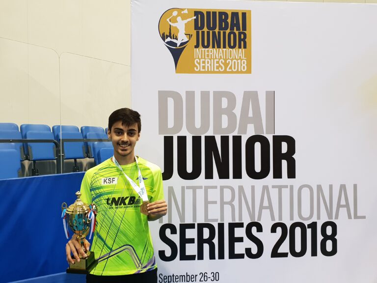 2018 Dubai Jr. International - Varun Wins Gold in U19 BS