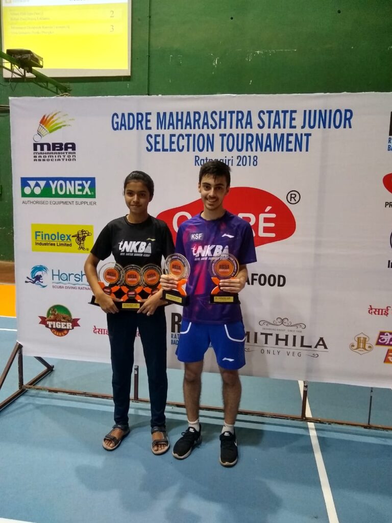 2018 Junior U17 & U19 Maharashtra State Selection Tournament @ Ratnagiri - Varun & Siddhi Win