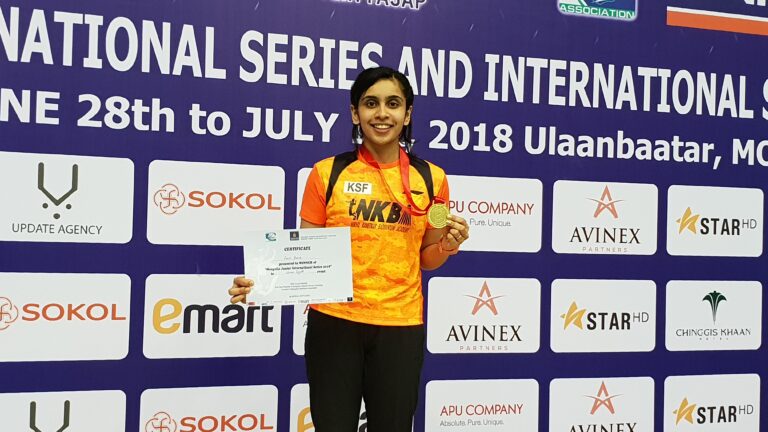 2018 Mongolian Jr. International - Purva Wins Gold in U19 GS