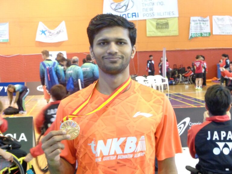 2018 Para Spanish International - Sukant Wins Gold