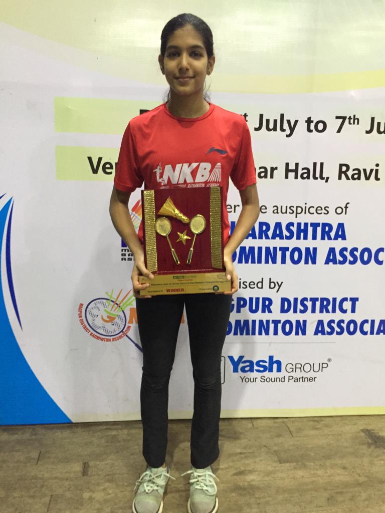 2019 1st Junior State Championship @ Nagpur - Riya Wins U19 GS Title
