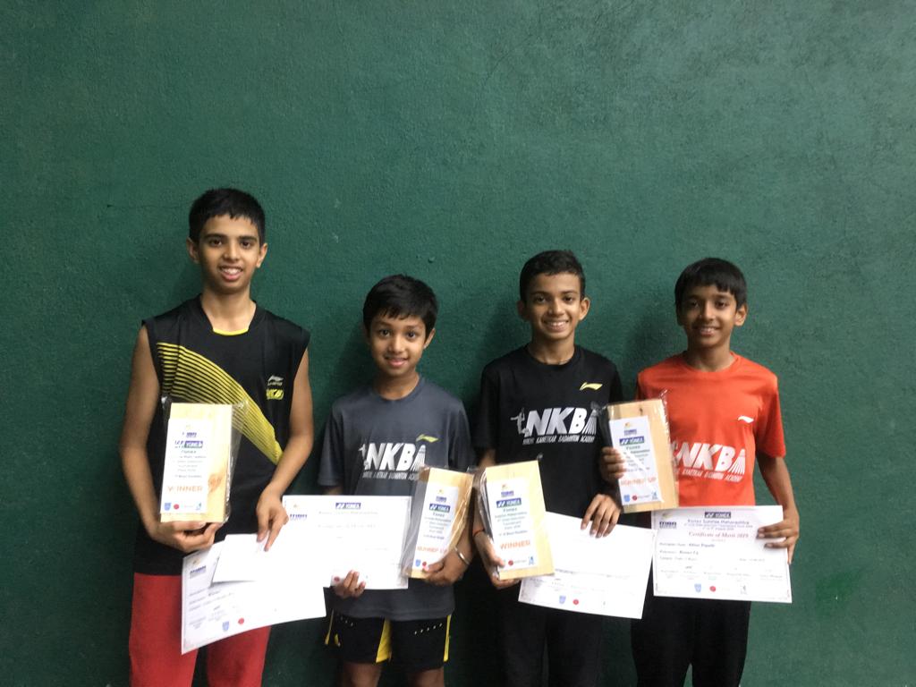 2019 2nd U13 Maharashtra State Tournament @ Pune - Yashraj & Arjun Win U13 BD Title