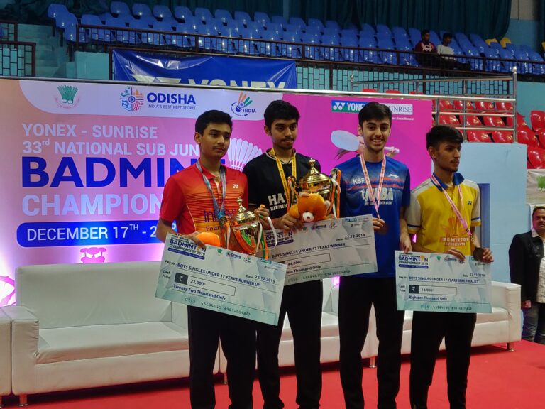 2019 Sub Jr. Nationals @ Bhubaneshwar – Varun Wins Bronze in U17 BS