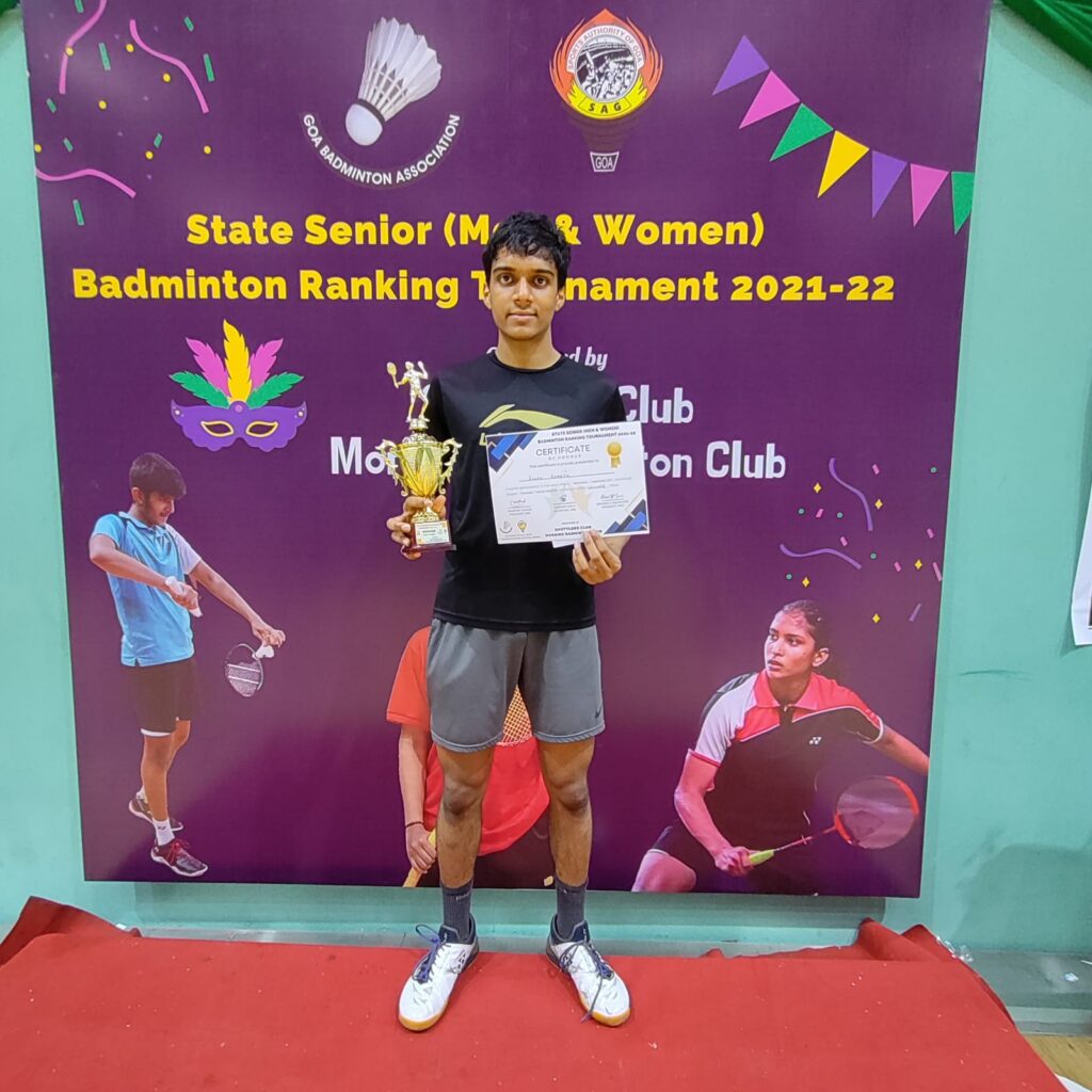 2022 Goa State Senior Championships - Anish Wins