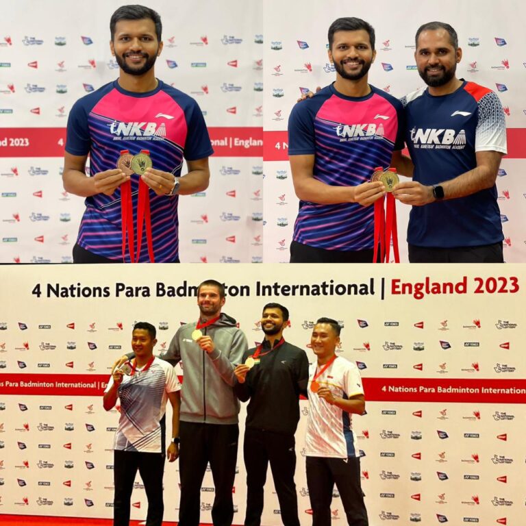 2023 4 Nations Para Badminton International - Sukant Wins Gold & Bronze